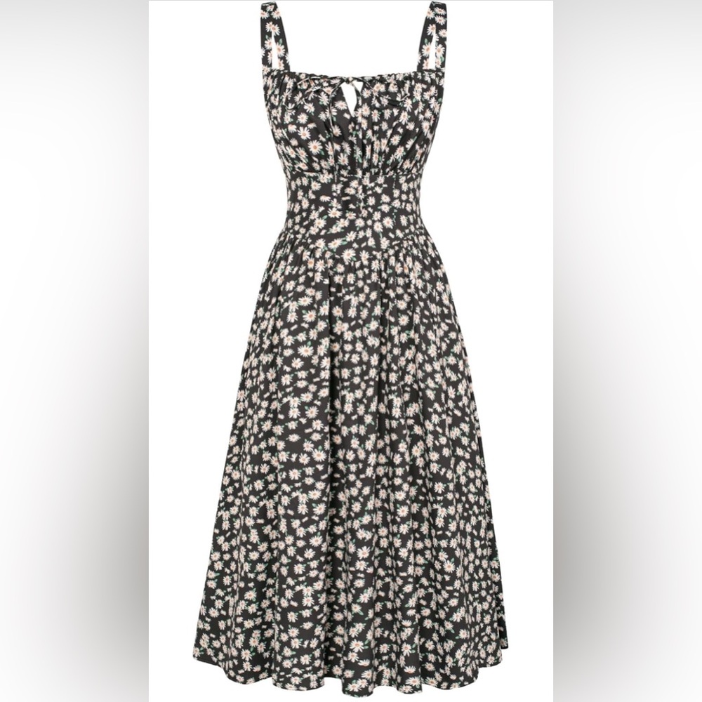 Floral Printed Corset Sundress